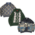5x funky patterned knitwear